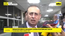 Erico Galeano cambia de abogado y nuevamente logra aplazar inicio de juicio