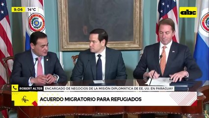 Acuerdo EEUU - Paraguay no implica inversión de fondos adicionales, dice encargado de negocios