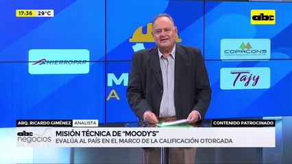 ABC Negocios - Misión técnica de Moody's