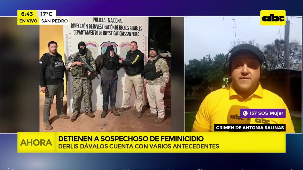 Santa Rosa del Aguaray: cayó el principal sospechoso del asesinato de Antonia Salinas