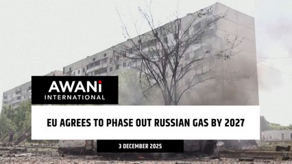 EU agrees to phase out Russian gas by 2027
