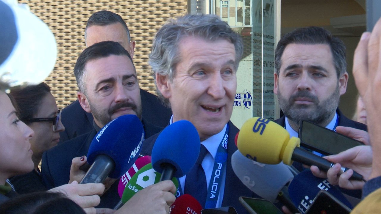 Feijóo afirma que Sánchez "ha perdido el control" y le exige de nuevo convocar elecciones