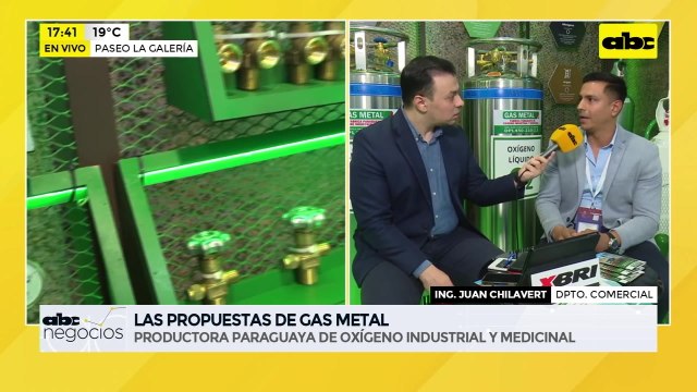 ABC Negocios: Gas Metal, productora paraguaya de oxígeno industrial y medicinal