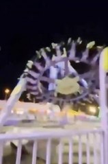 Terror en Arabia Saudita: se partió un juego mecánico en el aire y dejó 23 heridos