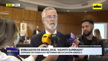 Retomar negociaciones sobre Itaipú es decisión de Paraguay, dice embajador brasileño