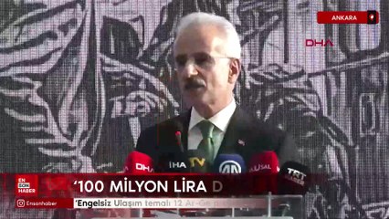 Abdulkadir Uraloğlu duyurdu: Engelsiz Ulaşım temalı 12 Ar-Ge projesine 100 milyon lira destek