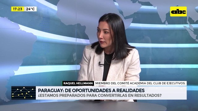 ABC Negocios - Entrevista a Raquel Hellmann, miembro del Comité de Academia del Club de Ejecutivos del Paraguay