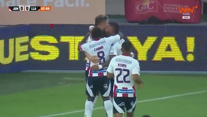 Guillermo Paiva anotó en la goleada de Junior de Barranquilla