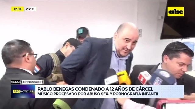 Tribunal condena a 12 años de prisión al músico Pablo Benegas