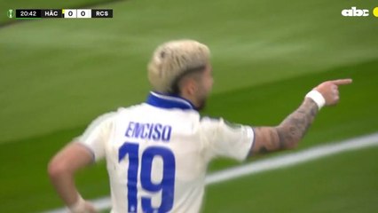 El gol de Julio Enciso en el triunfo de Racing de Estrasburgo