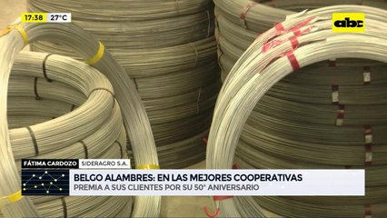 ABC Negocios: Belgo Alambres está presente en las mejores cooperativas