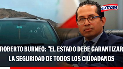 JNE tras ataque contra Rafael Belaúnde: "El Estado debe garantizar la seguridad de todos los ciudadanos, no se quiere privilegiar a un grupo"