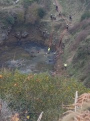 Expectación ante el vaciado final de la balsa de Berbes