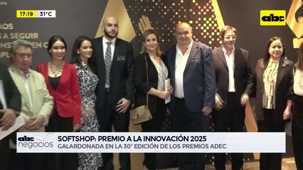 Softshop: premio a la Innovación 2025, galardonada en la 30ª edición de los premios ADEC