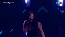 Nathalie Aponte se quebró en vivo y fue salvada por los coaches en La Voz Argentina 2025