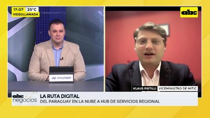 ABC Negocios - La ruta digital de Paraguay - Entrevista a Klaus Pistilli, viceministro del Mitic