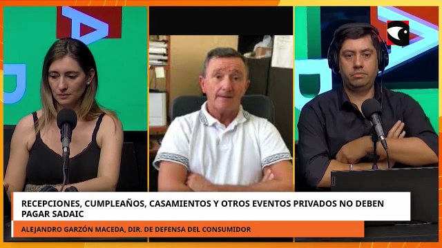 Eventos privados no deben pagar Sadaic, informó Defensa del Consumidor.mp4.mp4