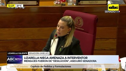 Lizarella dice que mensajes de “Nenecho” a interventor fueron de “desilusión”