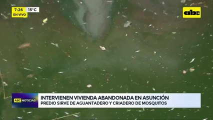 Intervienen vivienda con piscina abandonada: comuna aplicará millonaria multa