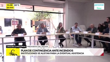 Tiempo de sequía e incendios: instituciones ajustan plan de contingencia