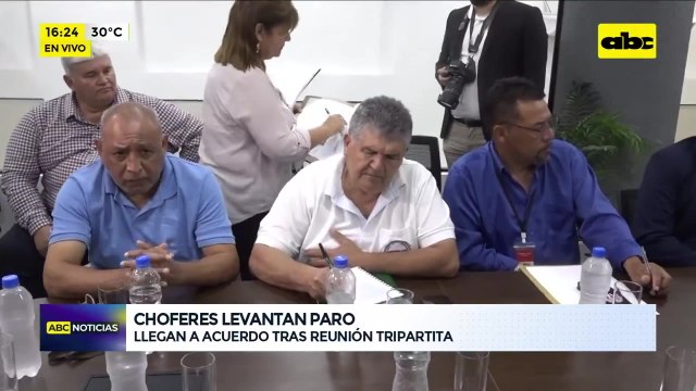 Trabajadores del transporte deciden levantar paro previsto para el 3 y 4 de septiembre