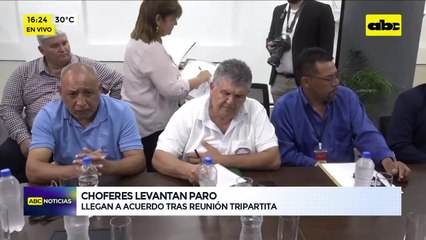 Trabajadores del transporte deciden levantar paro previsto para el 3 y 4 de septiembre