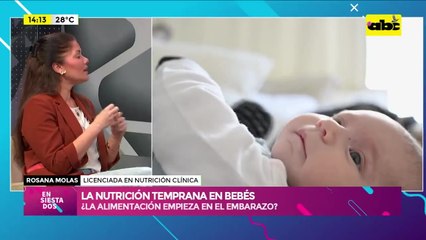 La nutrición de los bebés en sus primeros mil días de vida