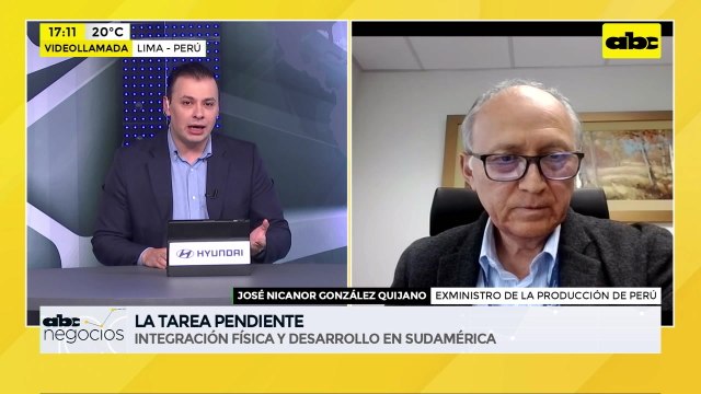 ABC Negocios - Entrevista a José Nicanor Gonzáles Quijano, exministro de la Producción de Perú