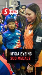 Malaysia sets 200-medal target for Thailand SEA Games