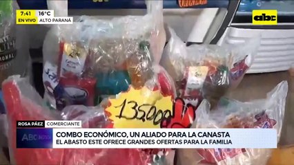 Abasto Este: conocé el local que ofrece combos económicos para la canasta familiar