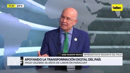 ABC Negocios - PNUD celebra 48 años de labor en Paraguay - Entrevista a José Vicente Troya