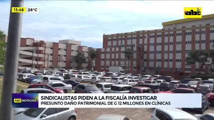 Trabajadores de Clínicas piden que Fiscalía investigue el destino de G. 12 mil millones
