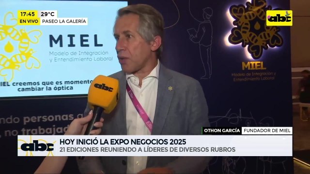 Expo Negocios 2025 - Entrevista a Othon García, fundador de MIEL (Modelo de Integración y entendimiento Laboral)
