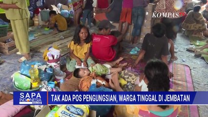Tak Ada Pos Pengungsian Banjir, Warga Aceh Tamiang Tinggal di Jembatan | SAPA MALAM