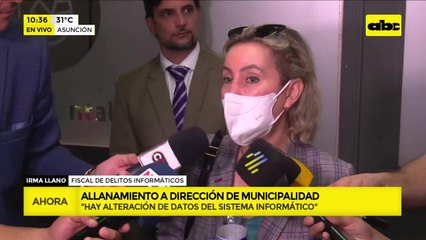 Allanan oficina de la Dirección de Gestión Ambiental de la Municipalidad de Asunción