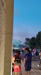 Se incendia parte de las instalaciones del Club Sajonia de Asunción