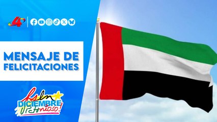 Nicaragua 🤝 envía mensaje de felicitación a Emiratos Árabes Unidos en su Día Nacional ✅