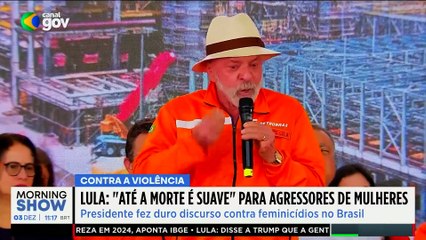 Lula CAUSA POLÊMICA ao falar sobre AGRESSORES de MULHERES: “Até a morte é suave”