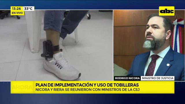 Ministros instan a jueces a recurrir a la implementación de las tobilleras electrónicas