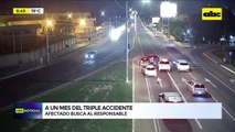 Triple choque y huida de conductor: afectado pide ayuda para localizarlo