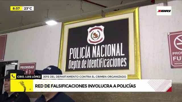 11 policías detenidos por otorgar documentos a extranjeros de forma irregular