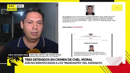 Asesinato de Guillermo Moral: este es el papel que habrían cumplido los detenidos