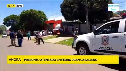 Un muerto y un herido en un nuevo ataque a tiros en Pedro Juan Caballero