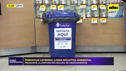 Farmacia Catedral promueve la disposición segura de fármacos