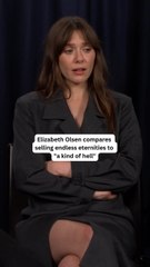 ‘Eternity’ Star Elizabeth Olsen Compares Selling Eternities To “A Kind Of Hell"