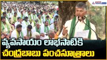 CM Chandrababu Naidu: వ్యవసాయం లాభసాటికి చంద్రబాబు  పంచసూత్రాలు| Asianet News Telugu