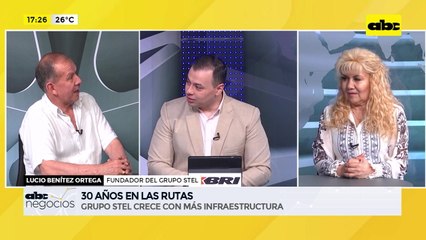 ABC Negocios: Grupo Stel crece con más infraestructura - entrevista  a Lucio Benítez Ortega y Herminia Delgado