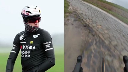 Cyclisme – POV 2025 - Paris-Roubaix - Vous êtes Wout Van Aert sur les pavés de Paris-Roubaix !