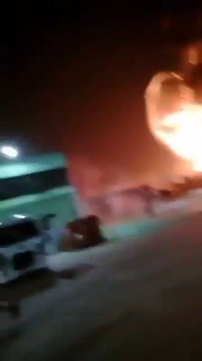 Explosión en Ezeiza