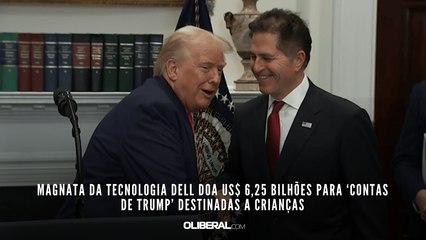 Magnata da tecnologia Dell doa US$ 6,25 bilhões para ‘contas de Trump’ destinadas a crianças